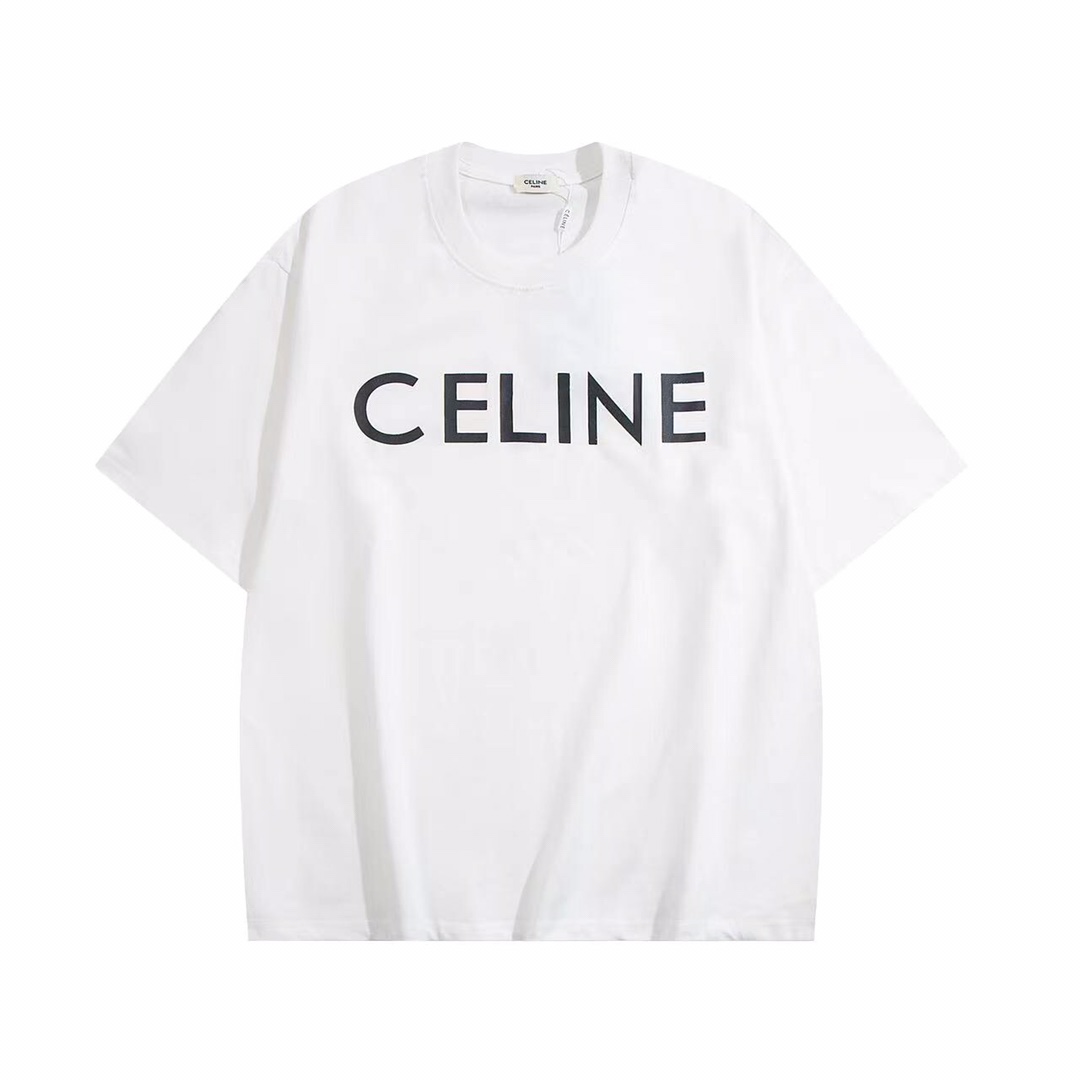 Celine Copiar
 Ropa Camiseta Impresión Chico Algodón Escarcha Colección de verano Fashion Manga corta