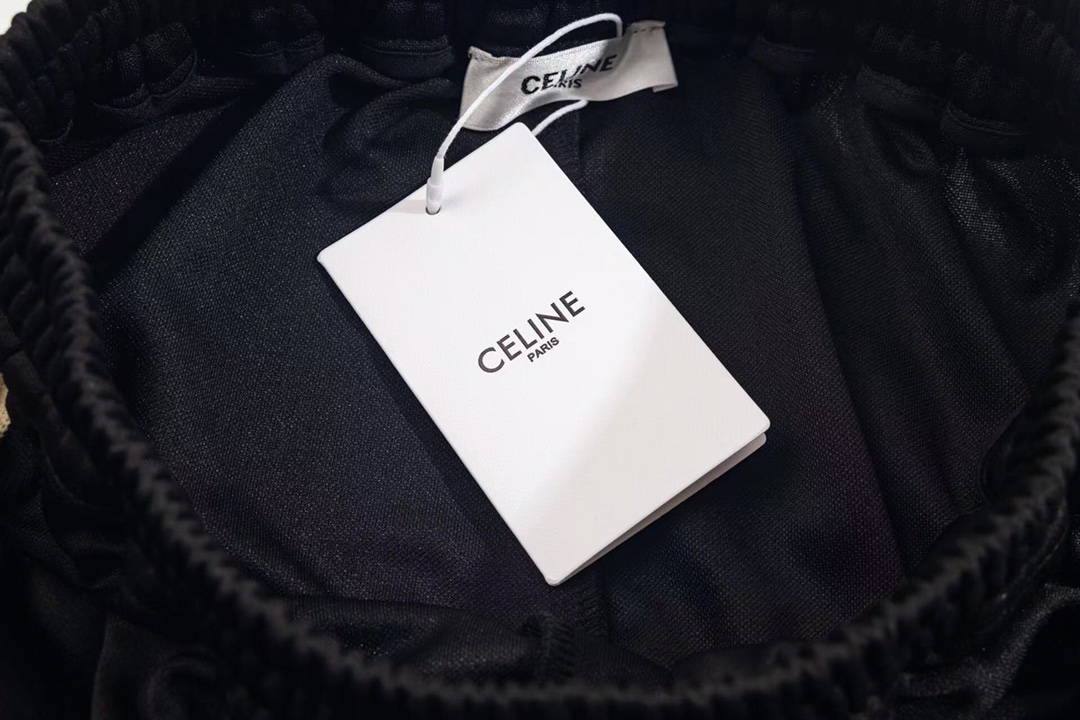 New Celine 24SS Knit-Button Sweatpants: Premium Quality for European Market - 图片 8