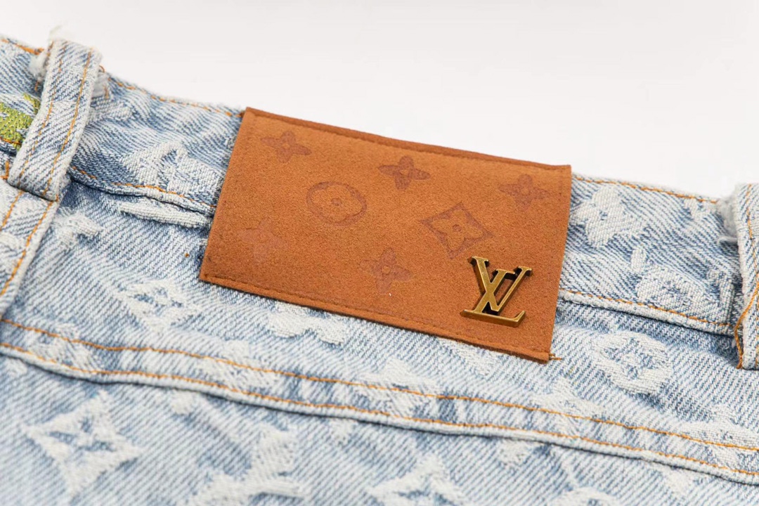 Luxury Embroidered Jeans: Intricate Design, Premium Quality, Limited Edition, Various Sizes - 图片 8