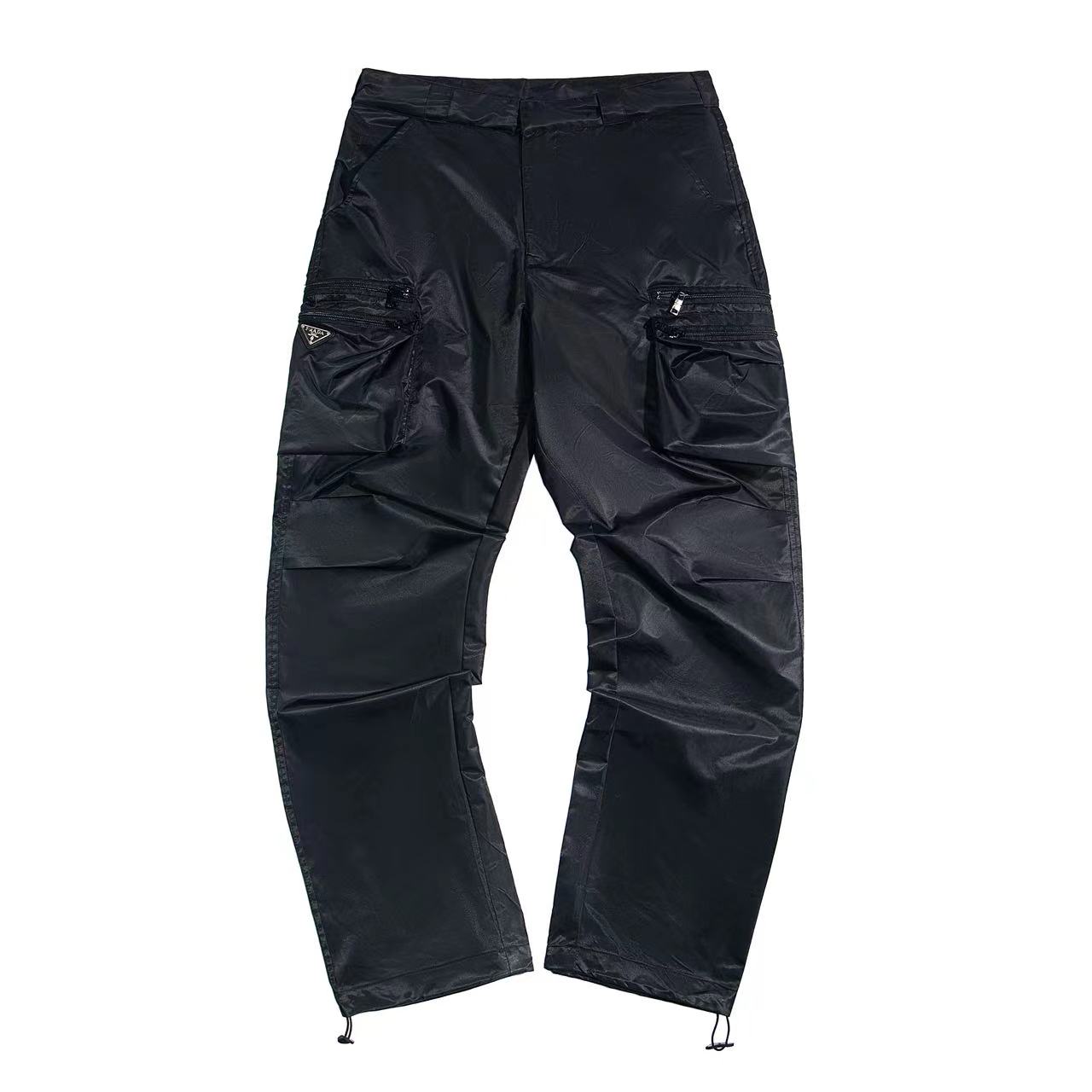 Prada 24SS Multi-Pocket Re-Nylon Cargo Pants | Streetwear Style 2 i1740721839942 9219 0 0