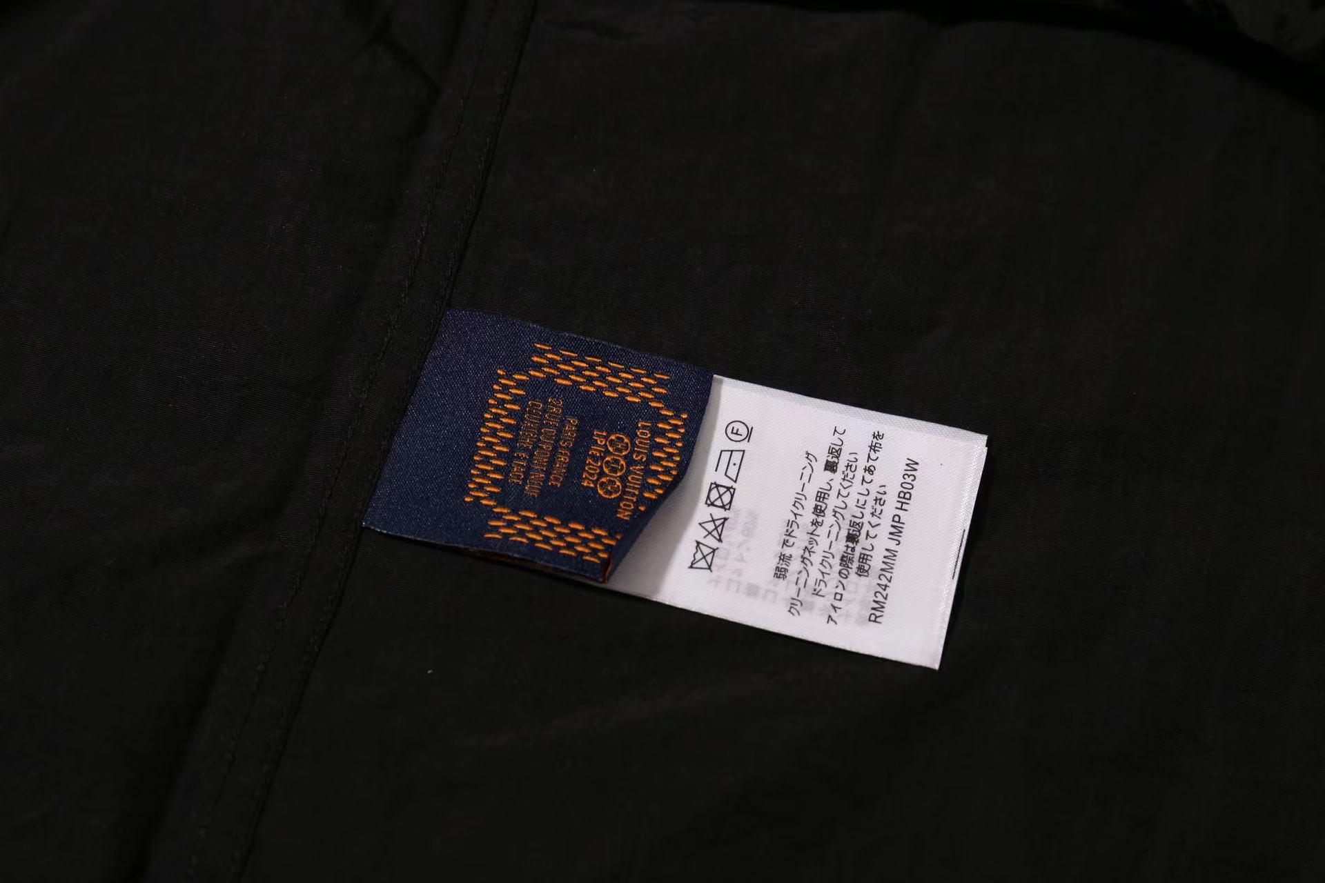 Louis Vuitton Flocked Monogram Print Shirt, Black High-End Luxury 9 i1740722538369 9130 0 8