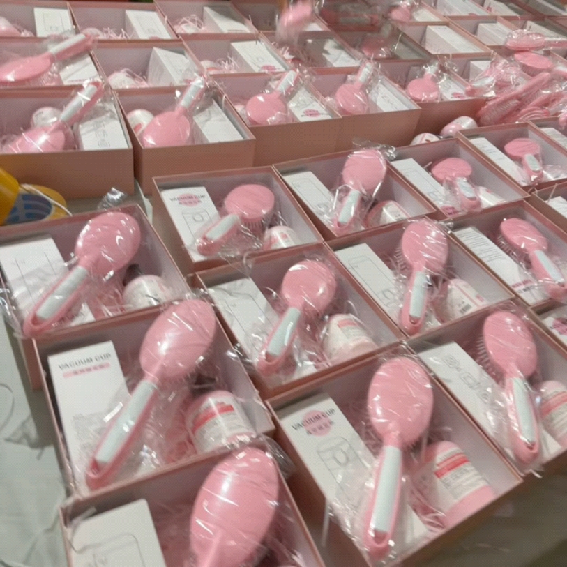 粉色豌豆杯实拍视频