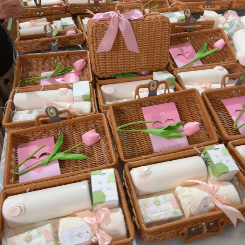 藤编筐客订视频