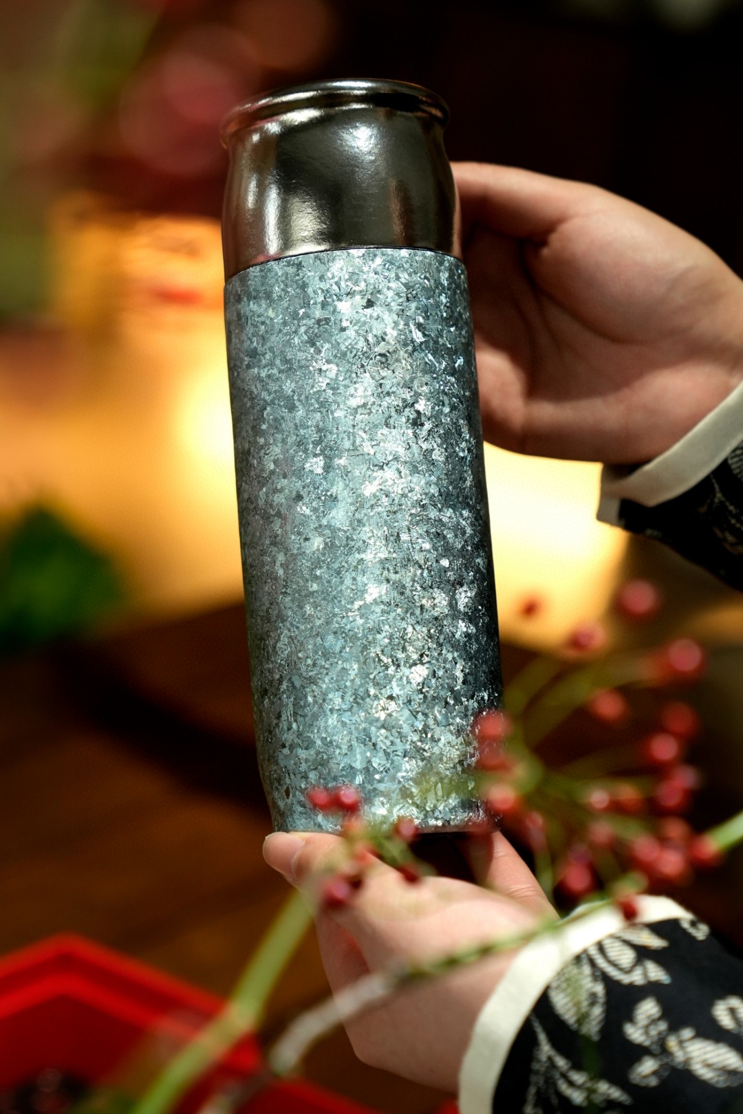有福气纯钛杯 黄芪 石斛 鹿茸 陈皮 黑枸杞系列