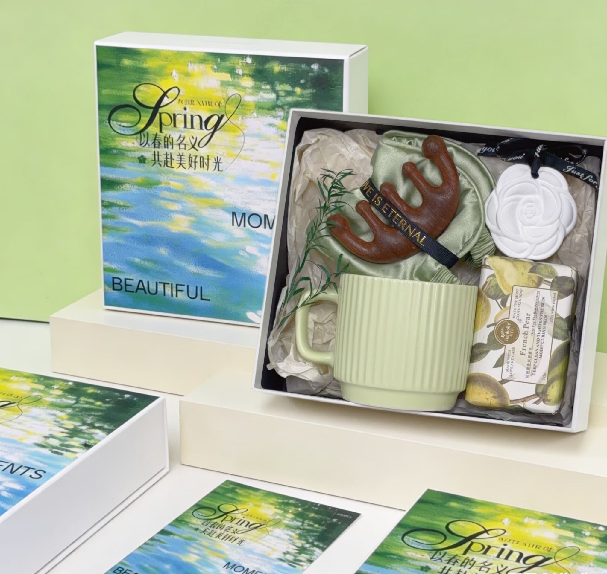 🌿 春日莫奈风治愈伴手礼｜把温柔与仪式感打包送出