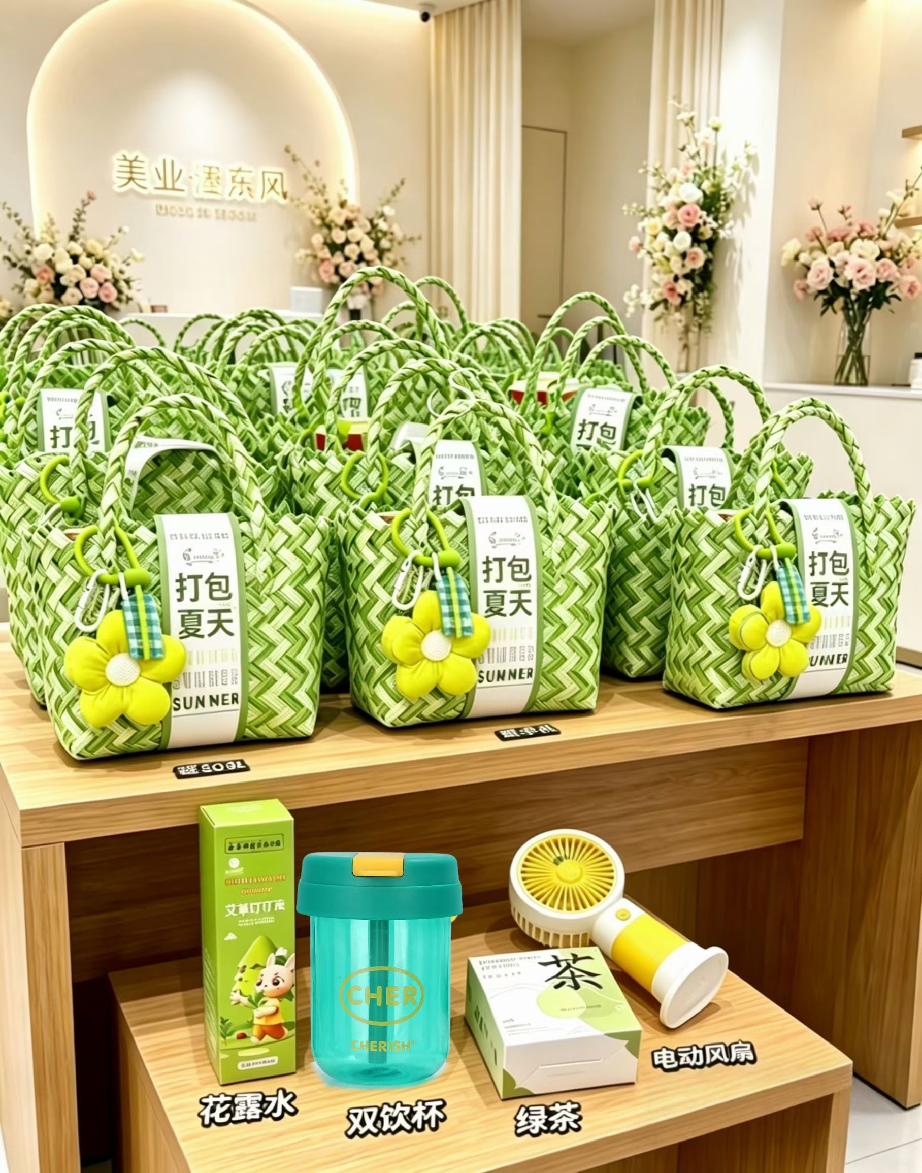 💚这个夏天，我们想把温柔和清爽一起送给你🌷