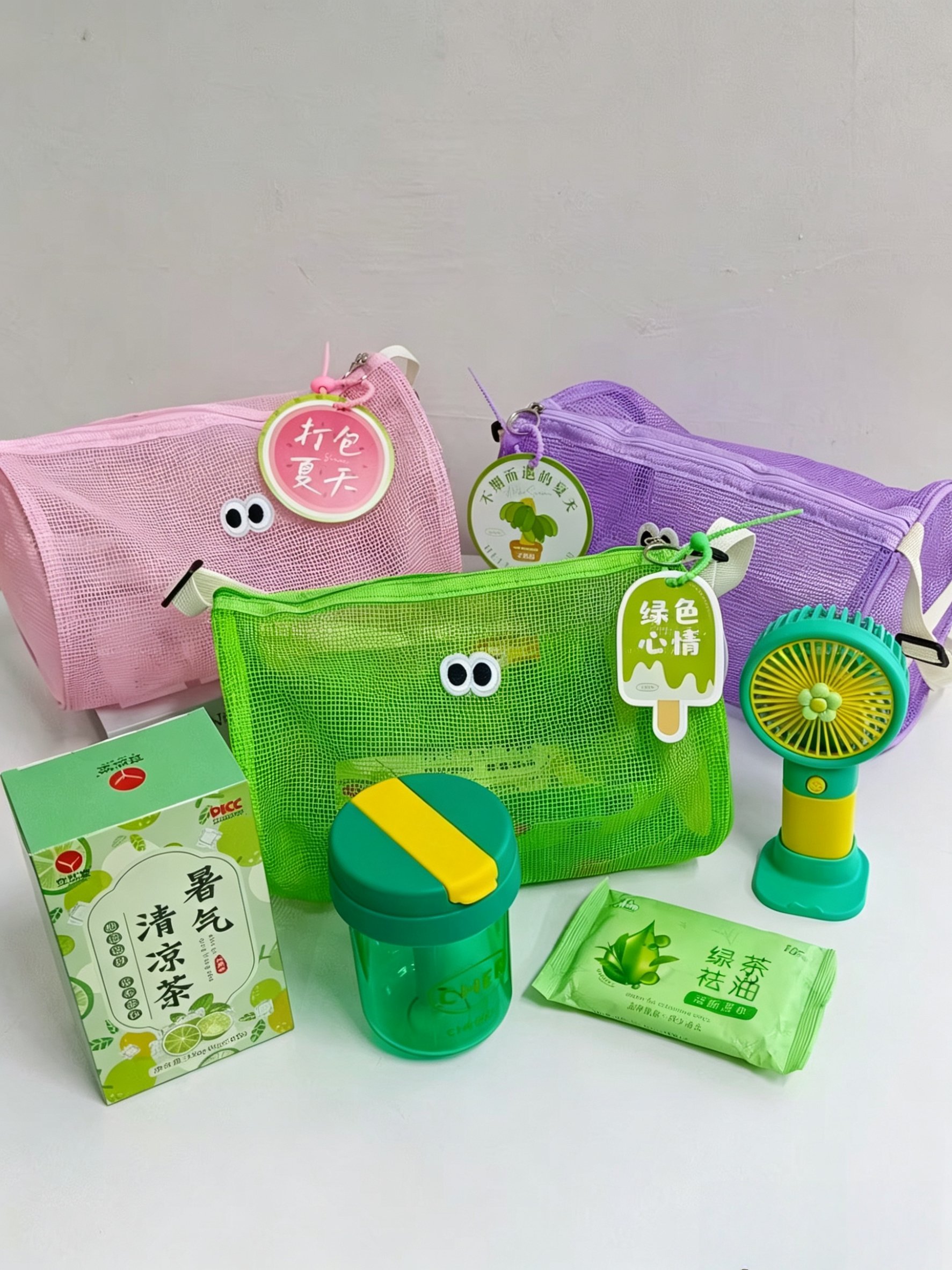 谁能拒绝一套会“降温”的夏日伴手礼呀！
