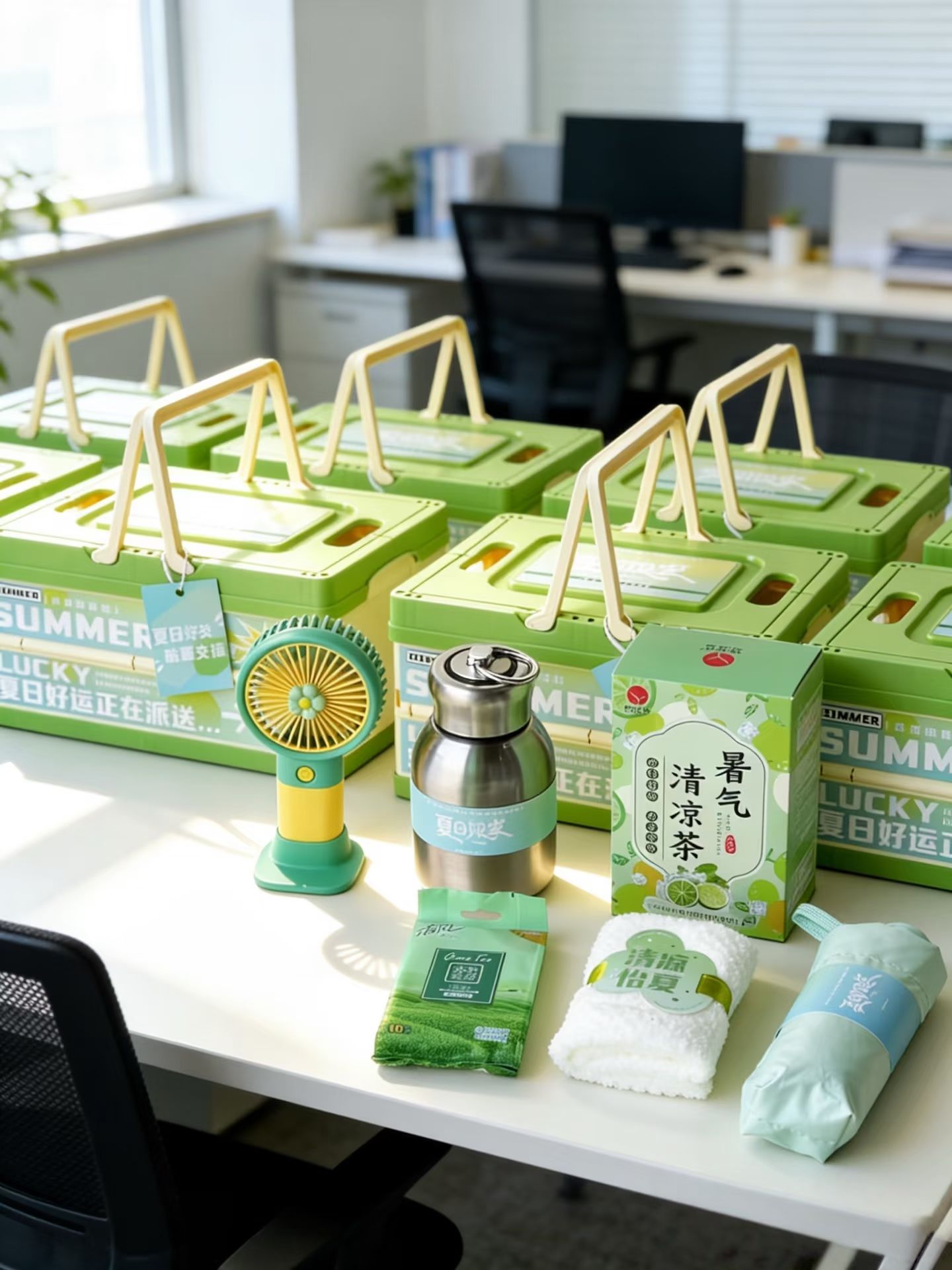 「夏日元气礼盒｜把整份清凉好运都打包送你」