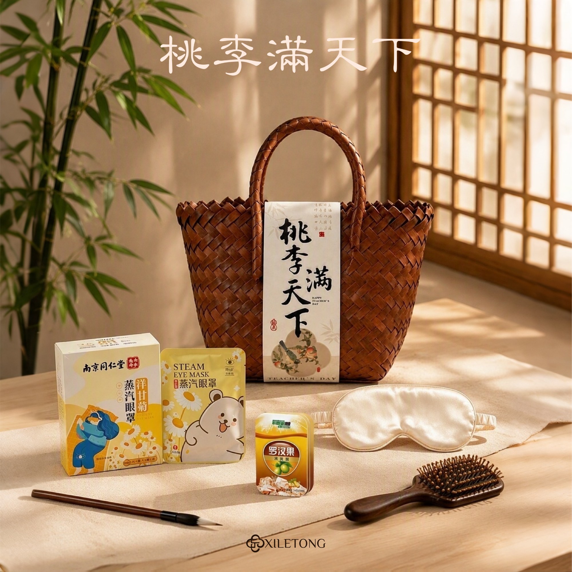 ✨教师节礼盒｜桃李满天下编织礼篮