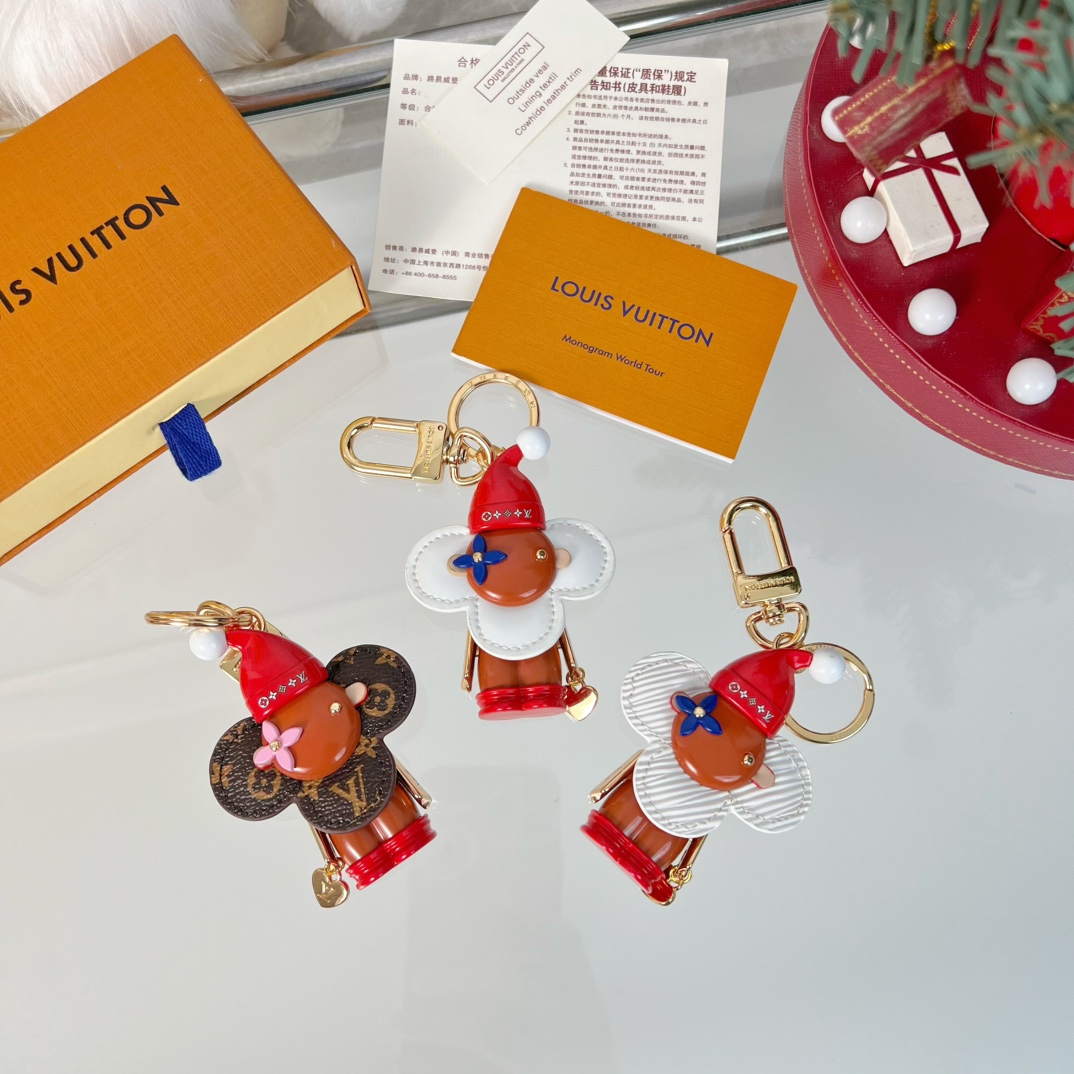 LV Style Keychain 1