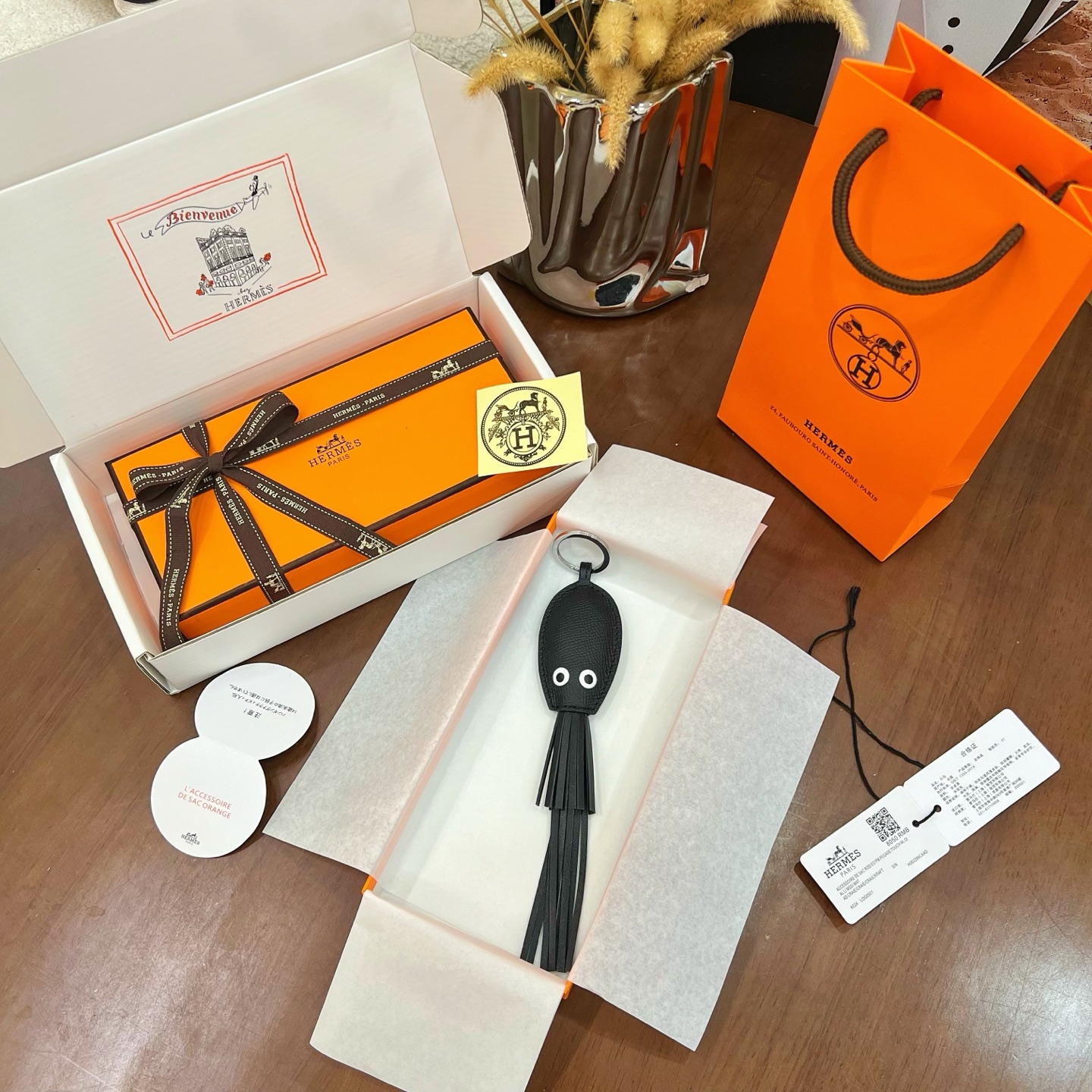 Hermès 2025年新款 爱马仕章鱼 挂件