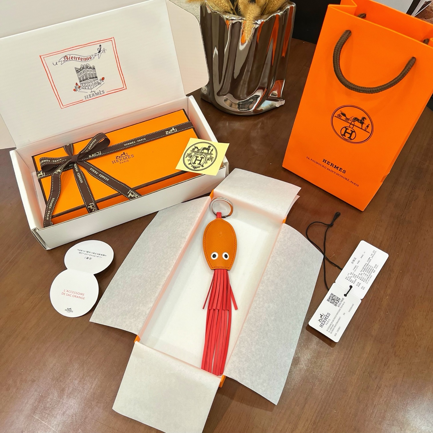 Hermès 2025年新款 爱马仕章鱼 挂件