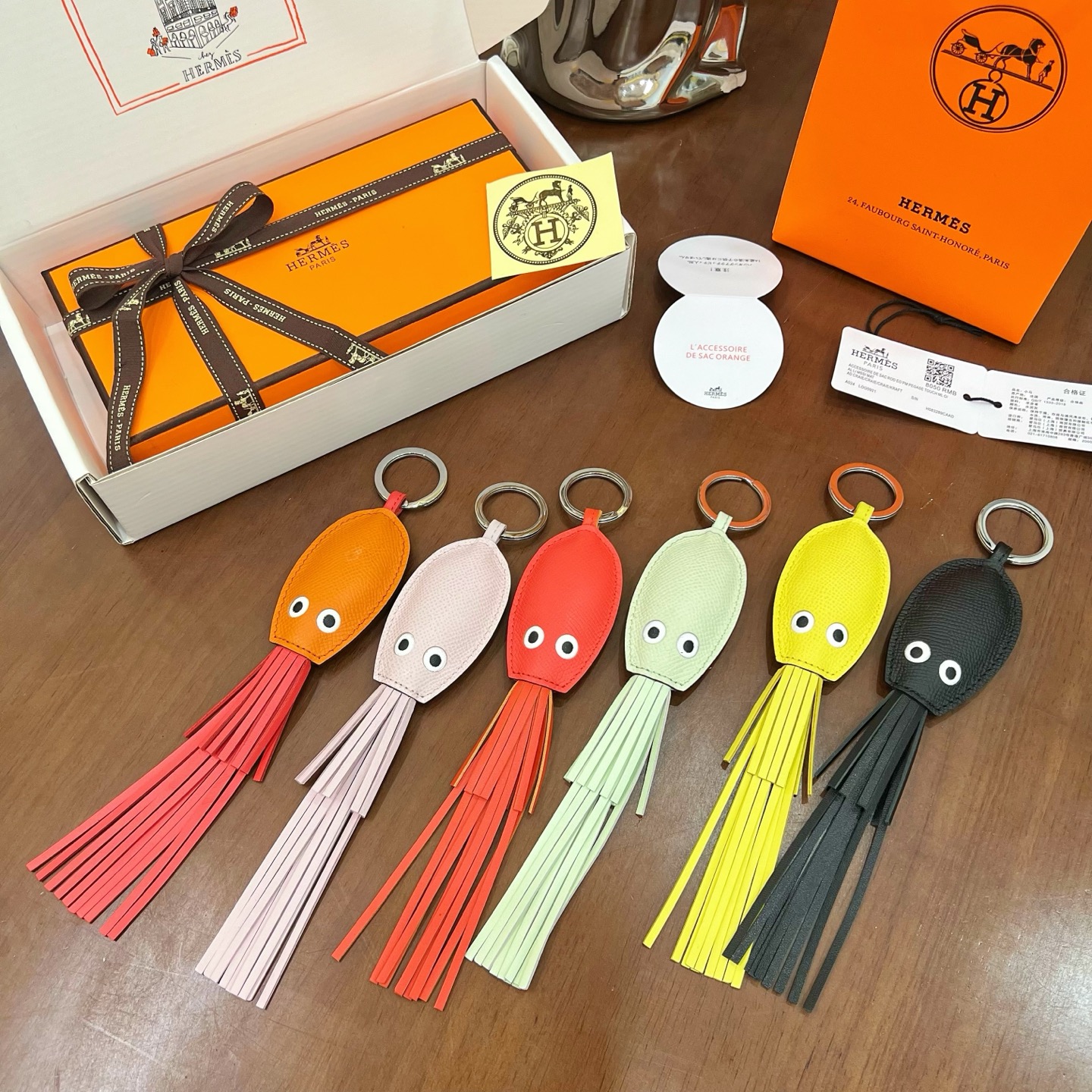 Hermès 2025年新款 爱马仕章鱼 挂件