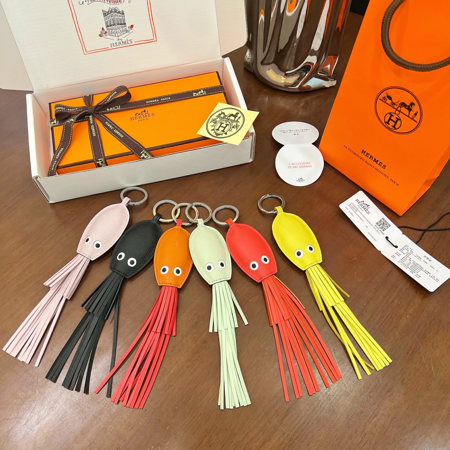 Hermès 2025年新款 爱马仕章鱼 挂件