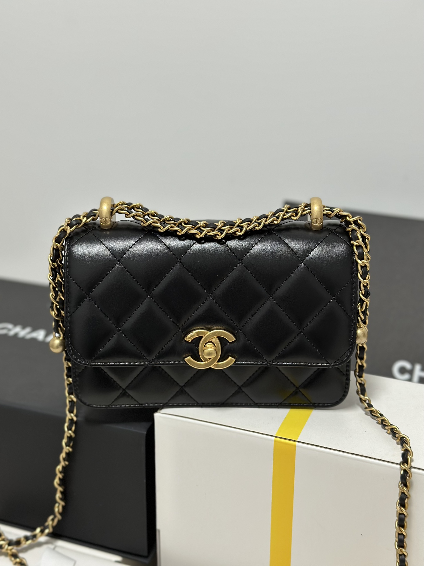Chanel Classic Flap Bag Sacs À Bandoulière & À Épaule Noir
