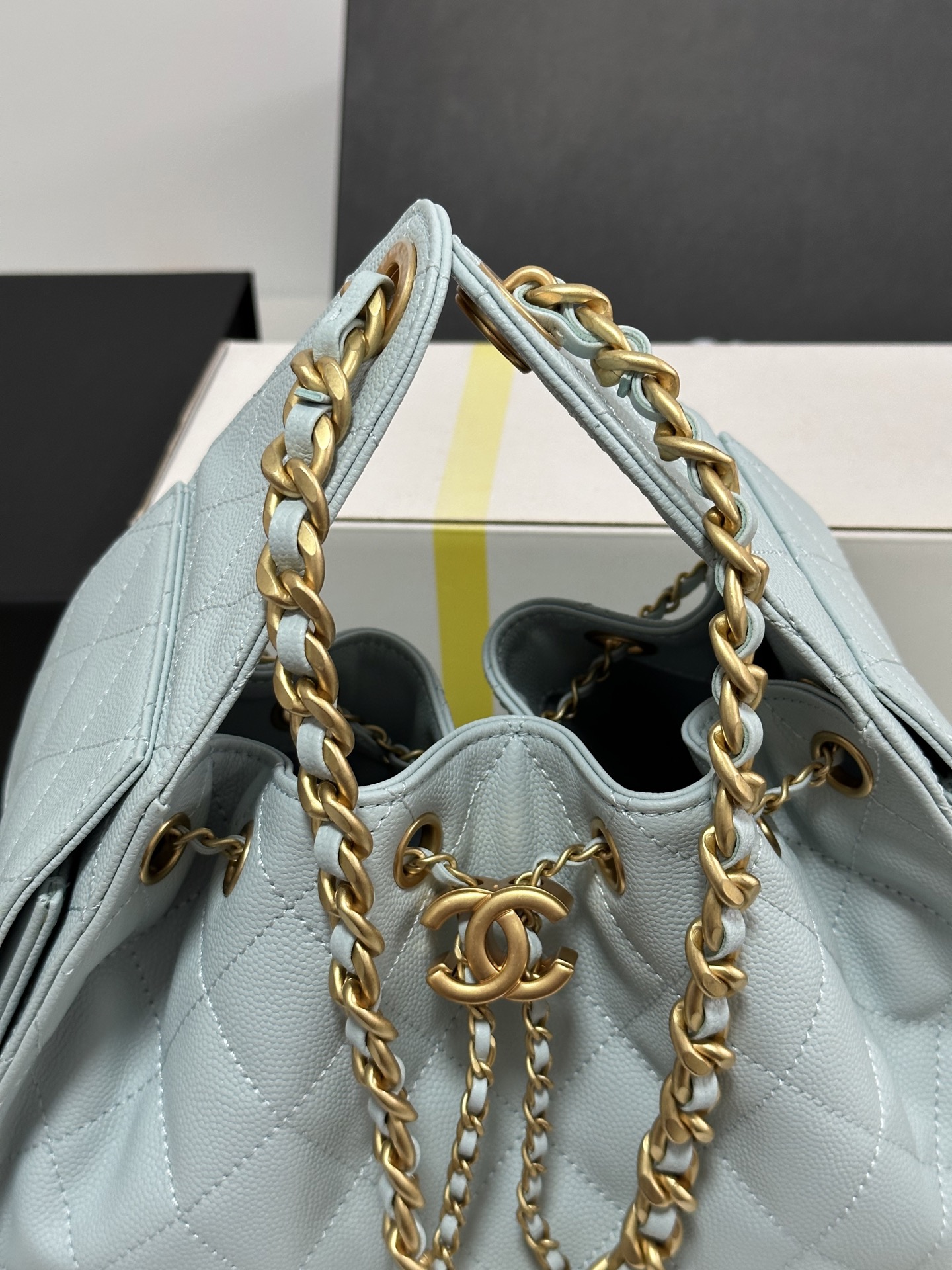Chanel 25C Spring Hobo Bag, Leather Shoulder Bag with Gold-Tone Hardware 4 i1751993644602 4761 0 2
