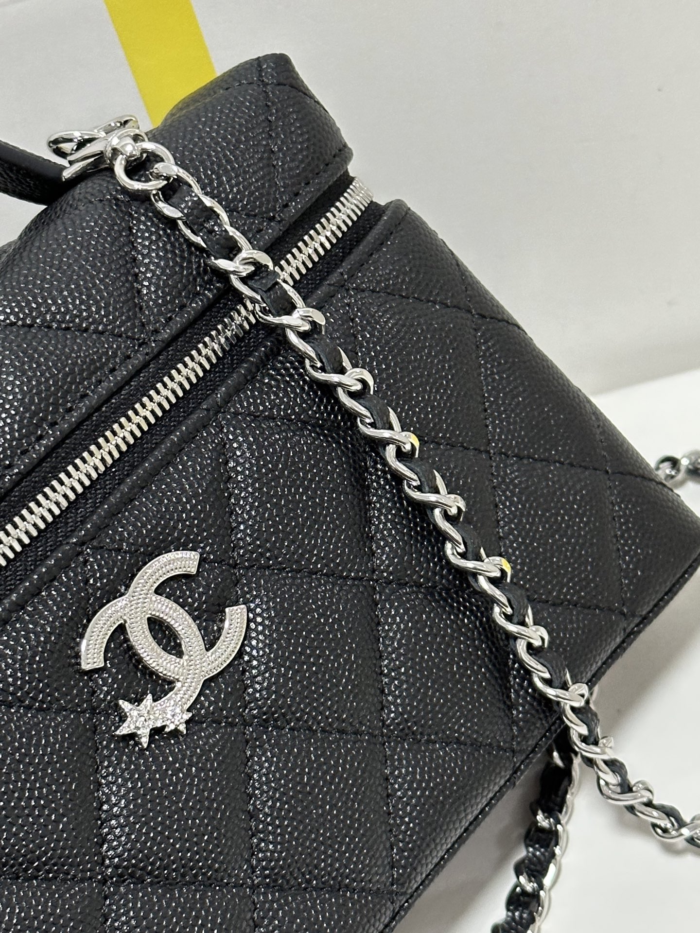 Chanel 25B LP Meteor Hardware Vanity Bag, Calfskin Leather, Black, 19.5 x 17 x 5 3 i1754583419675 7414 0 1