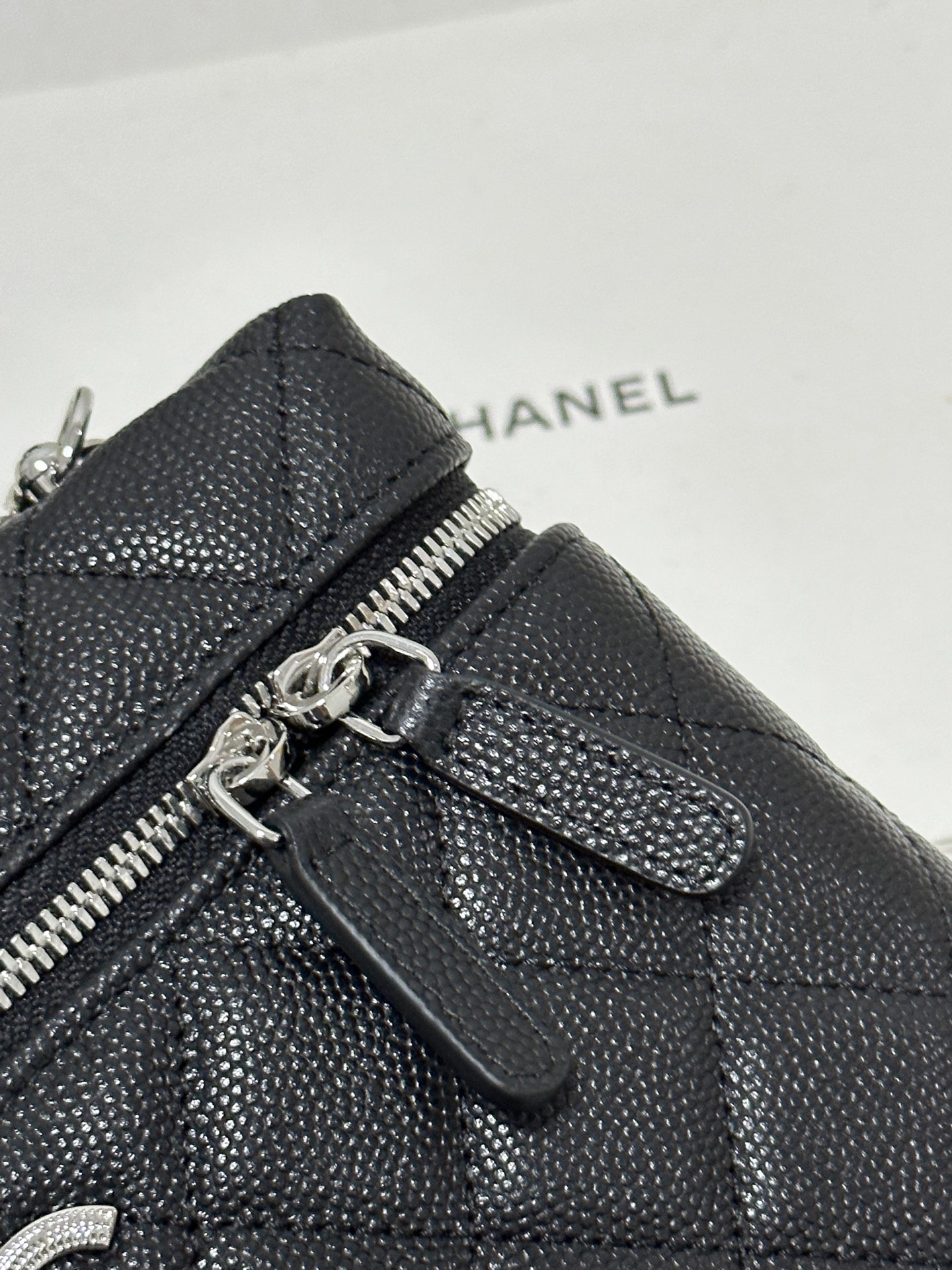 Chanel 25B LP Meteor Hardware Vanity Bag, Calfskin Leather, Black, 19.5 x 17 x 5 5 i1754583421025 9667 0 3