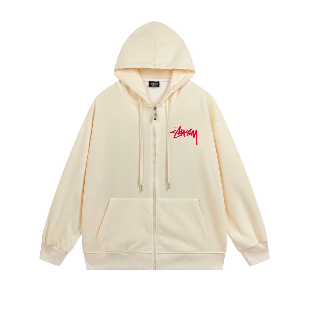 Stussy SS23 Fur Jacket Collection with Monroe’s Hood – Sizes S-XXL, Various Colors. - 图片 7