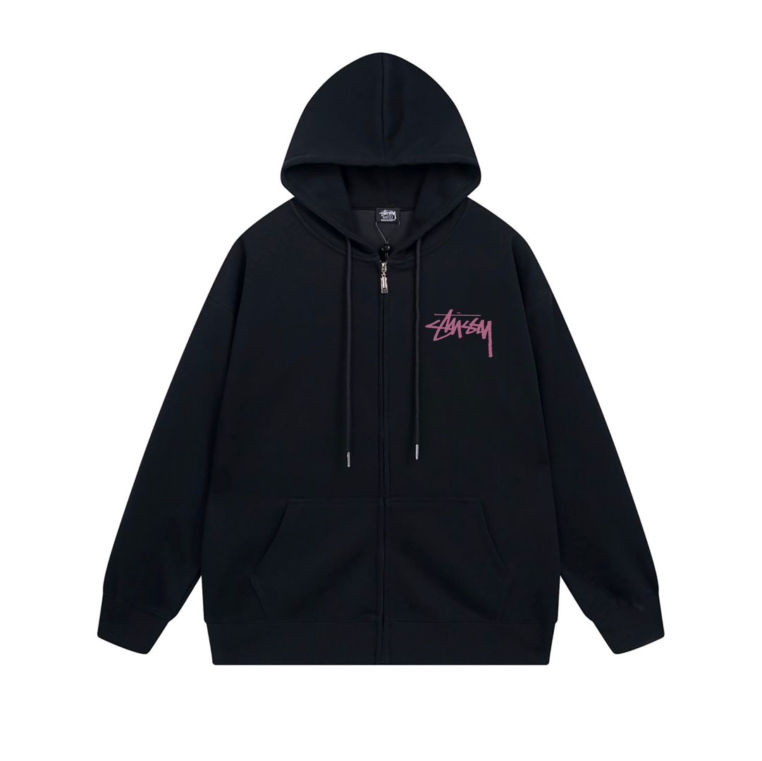 Stussy SS23 Fur Jacket Collection with Monroe’s Hood – Sizes S-XXL, Various Colors. - 图片 3