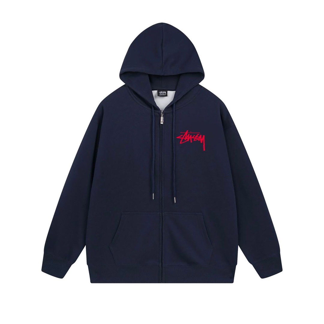 Stussy SS23 Fur Jacket Collection with Monroe’s Hood – Sizes S-XXL, Various Colors. - 图片 5