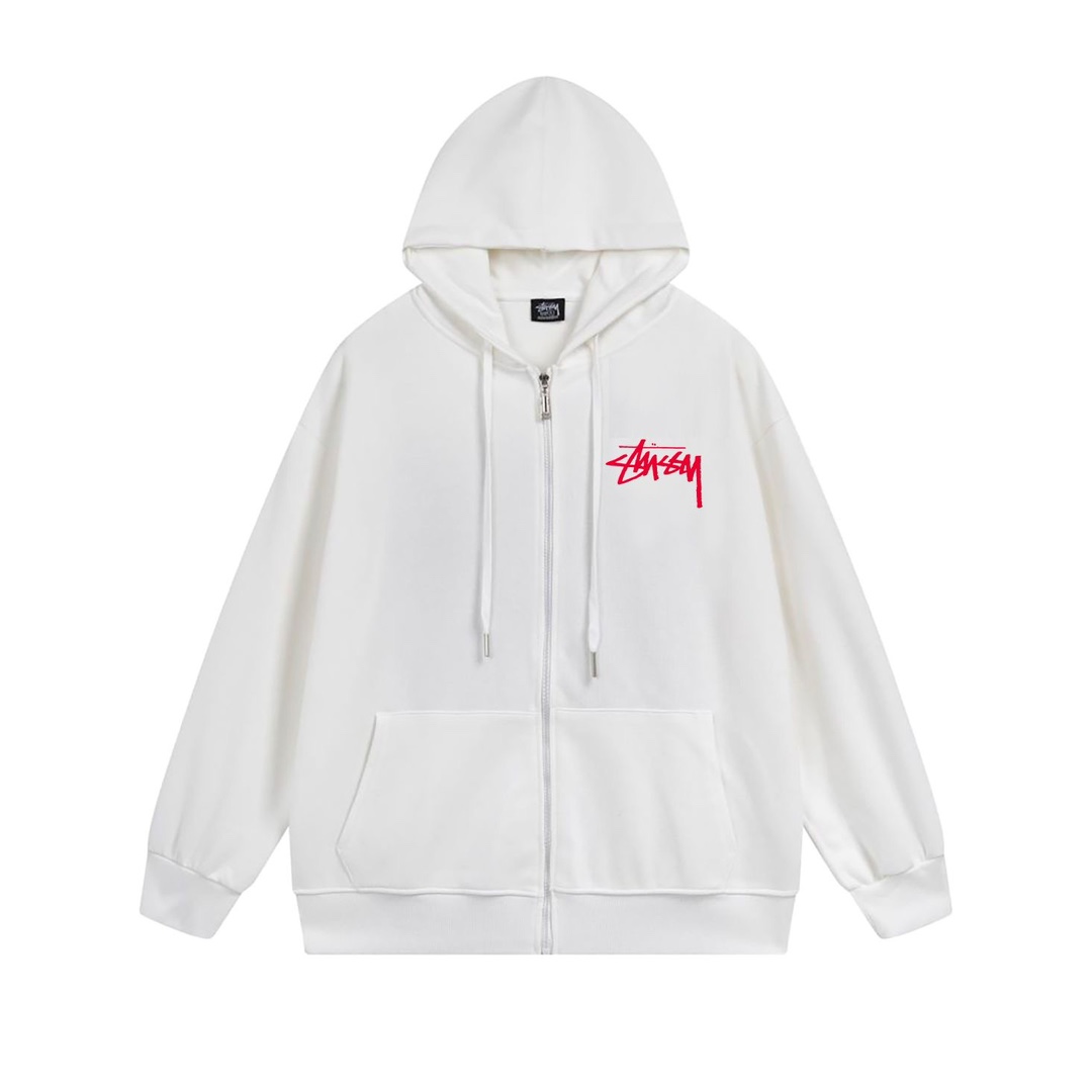 Stussy SS23 Fur Jacket Collection with Monroe’s Hood – Sizes S-XXL, Various Colors. - 图片 2