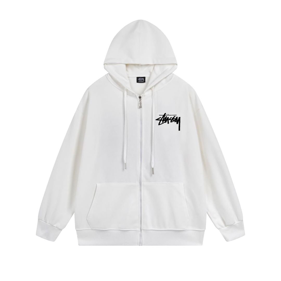 Stussy SS23 Chain-Printed Caps and Jackets with Luxurious Fur and Velvet Accents. - 图片 3