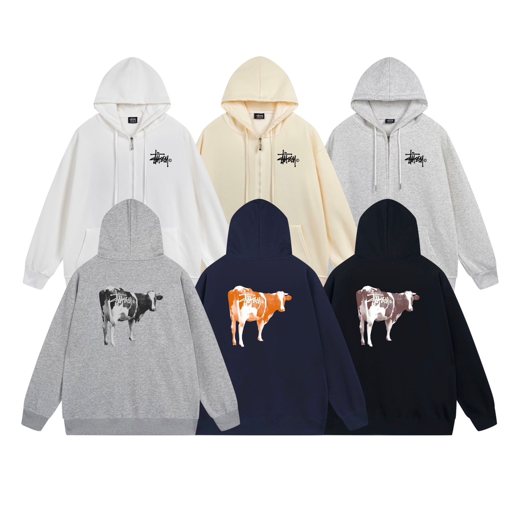 Stussy SS23 Fur Velvet Coat Collection: Sizes, Colors, and Materials.