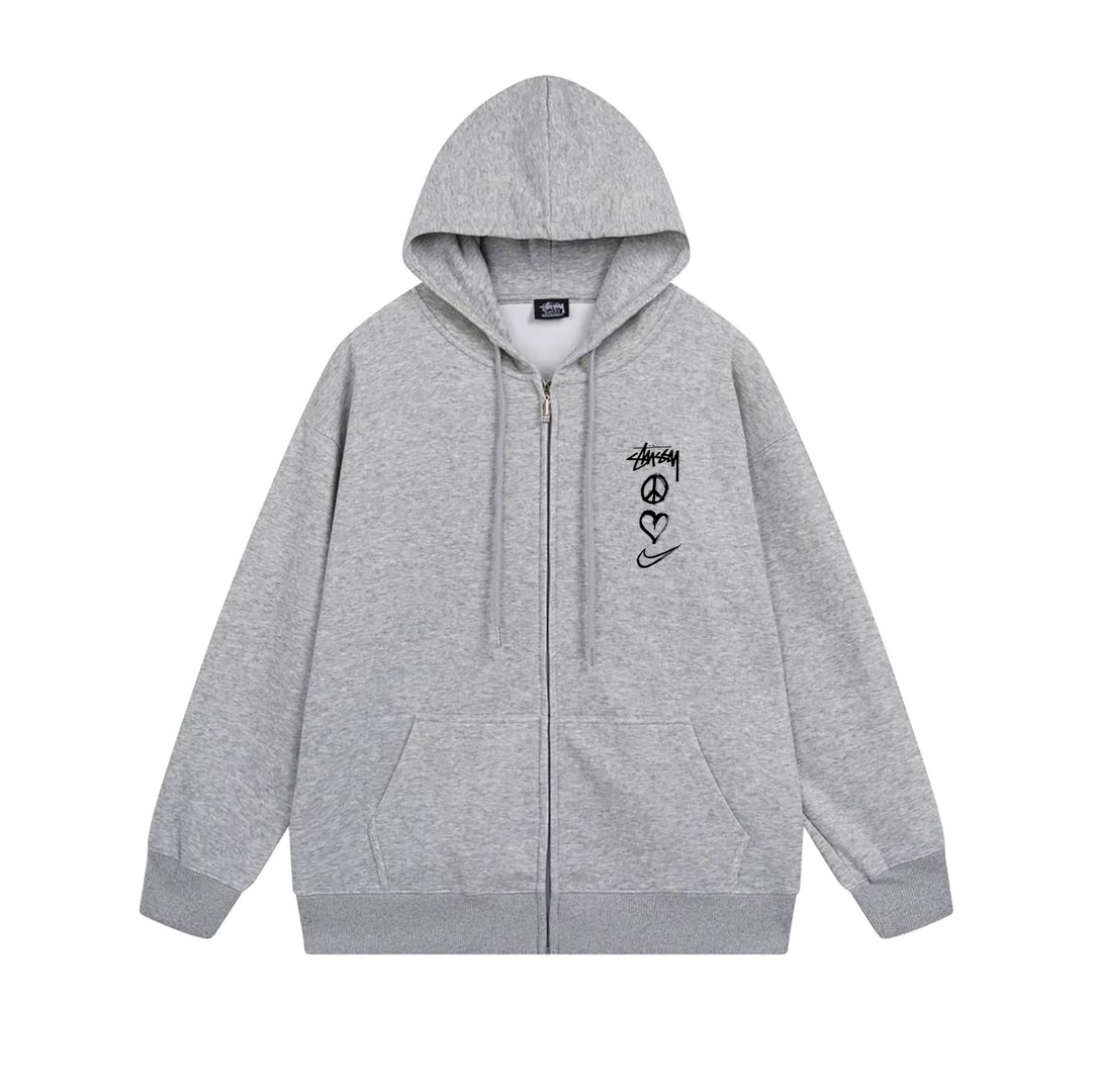 Stussy SS23 Fur Velvet Jacket with Nike Collaboration in Various Sizes and Colors - 图片 5