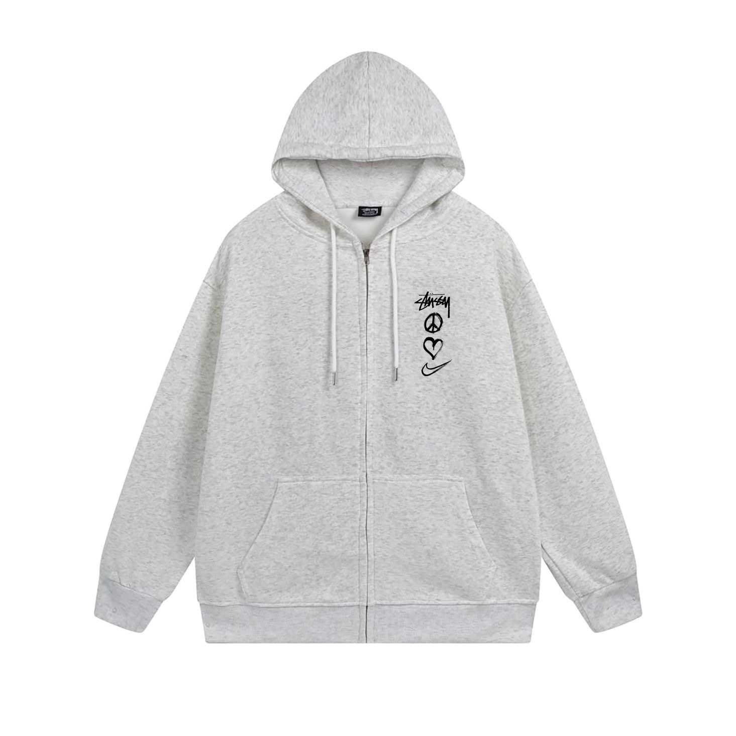 Stussy SS23 Fur Velvet Jacket with Nike Collaboration in Various Sizes and Colors - 图片 4