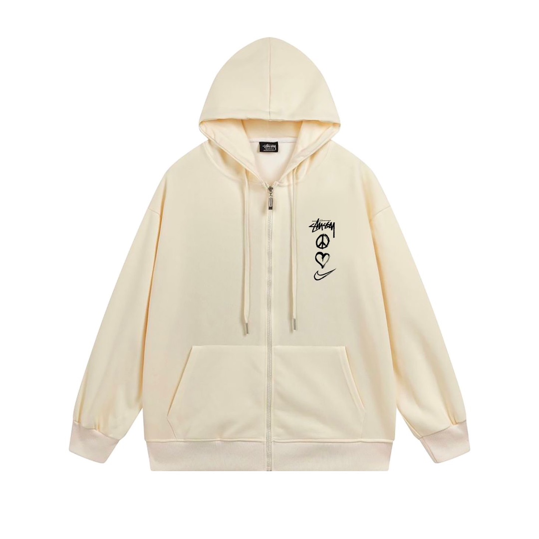 Stussy SS23 Fur Velvet Jacket with Nike Collaboration in Various Sizes and Colors - 图片 7