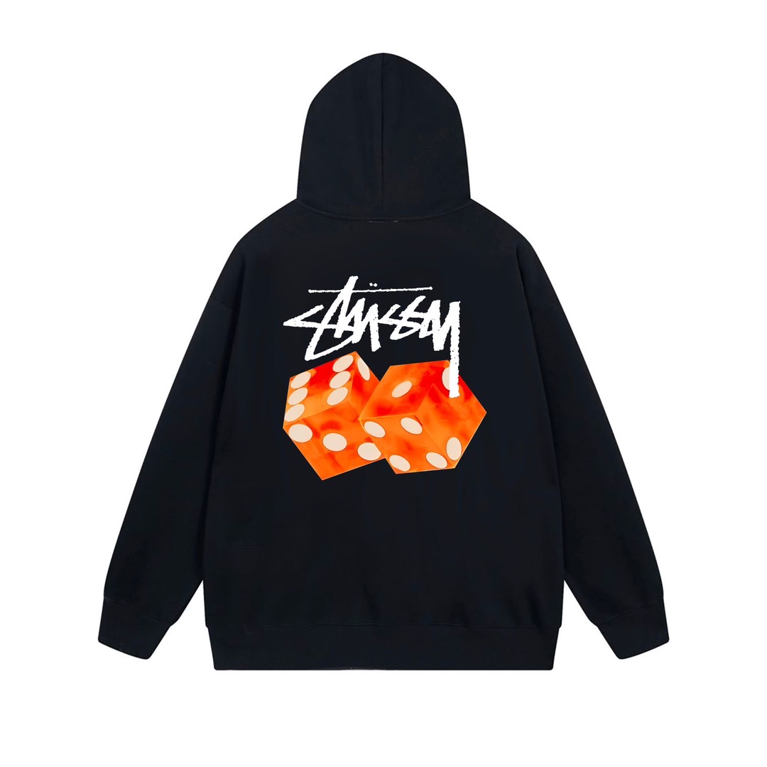 Stussy SS23 Dice-Printed Fur and Velvet Hoods and Jackets Collection Summary - 图片 9