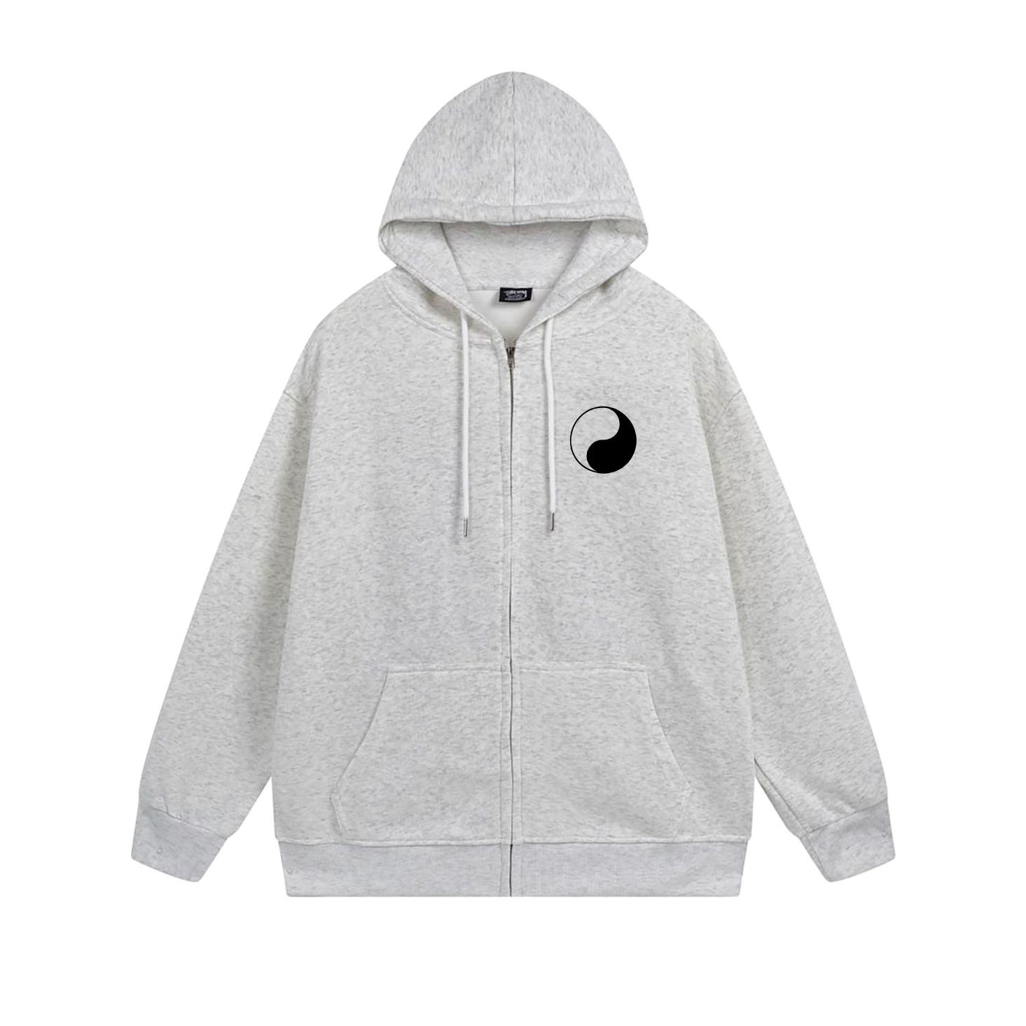 XB793 Stussy SS23 Hoodie Jacket with Large Fur and Silver Fox, Various Colors and Sizes. - 图片 4