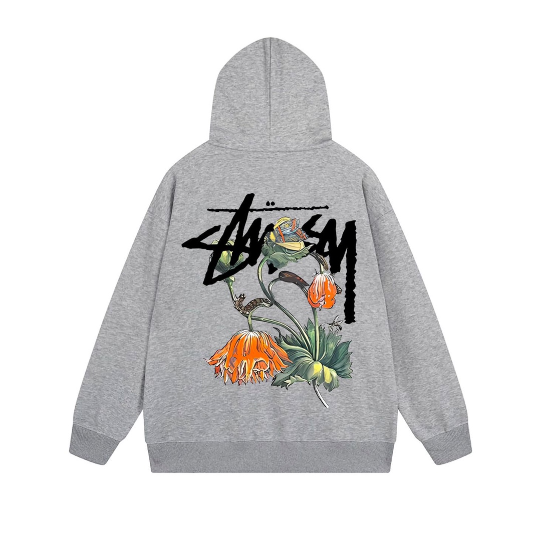 Fur and Velvet Stussy SS23 Collection with Wide Shoulders and Various Colors. - 图片 8