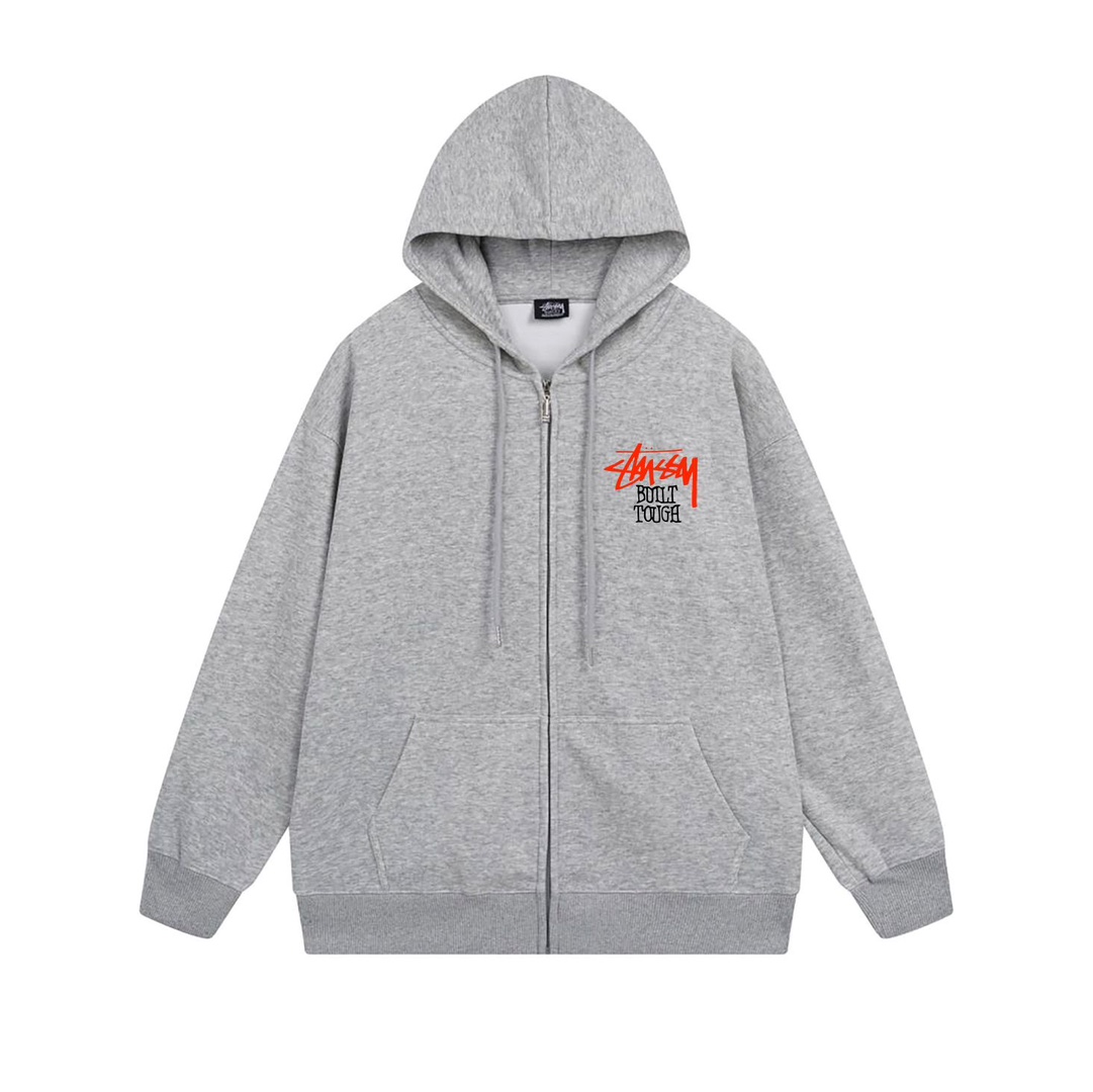 Stussy SS23 Fur Velvet Bear Jacket with Hood, Various Colors & Sizes. - 图片 6