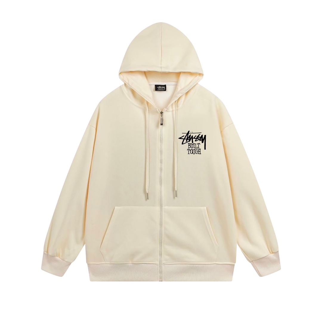 Stussy SS23 Fur Velvet Bear Jacket with Hood, Various Colors & Sizes. - 图片 5