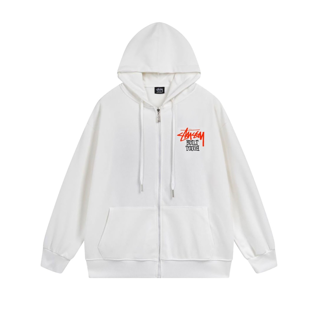 Stussy SS23 Fur Velvet Bear Jacket with Hood, Various Colors & Sizes. - 图片 3
