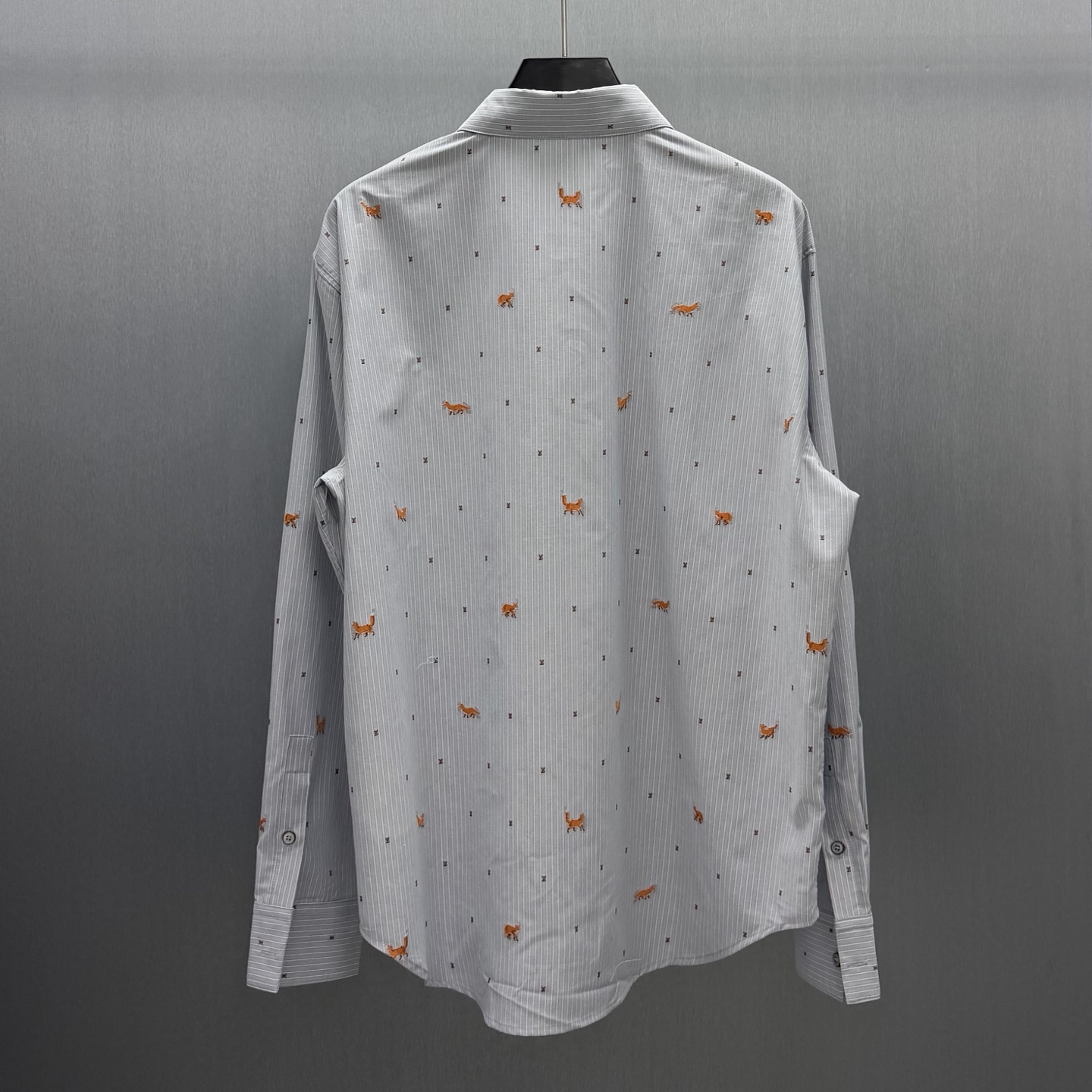 Camicia in volpe ritagliata a righe LV da uomo LU — photo 8