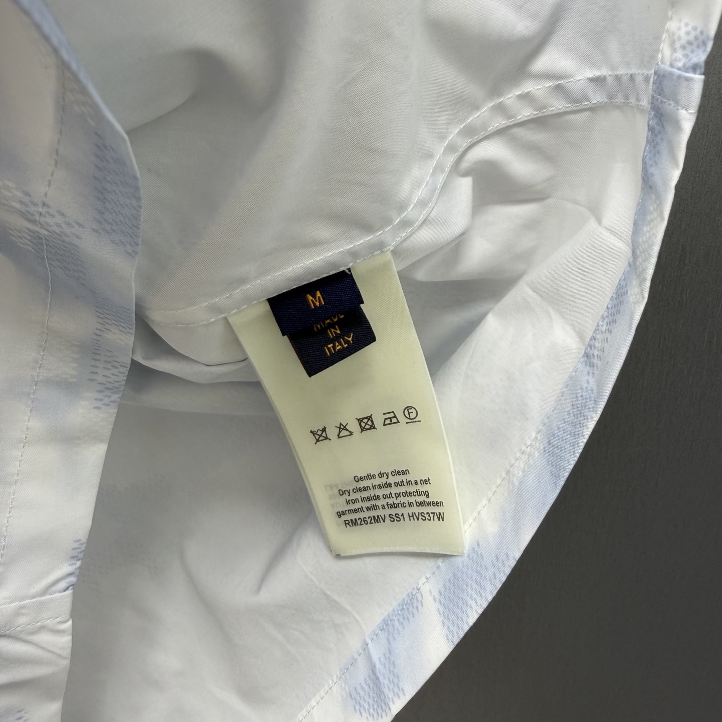 Unknown 北极冰印花短袖衬衫