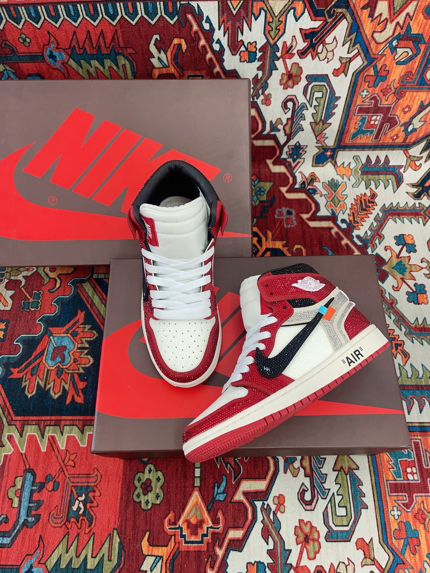 エアジョーダン ナイキ コラボ 23vs 秋冬 最新 ハイカット