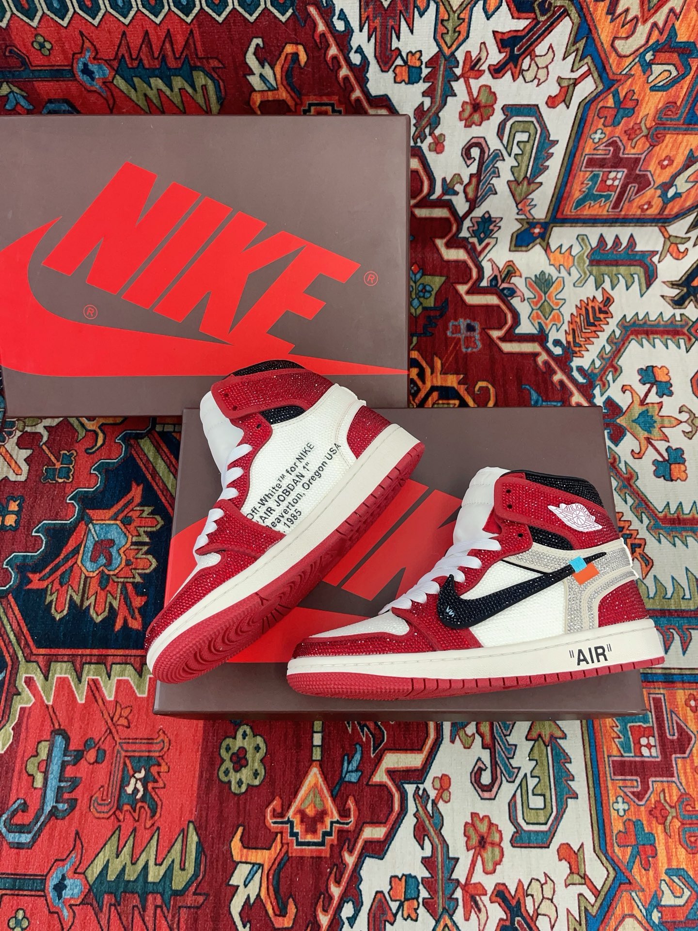 エアジョーダン ナイキ コラボ 23vs 秋冬 最新 ハイカット