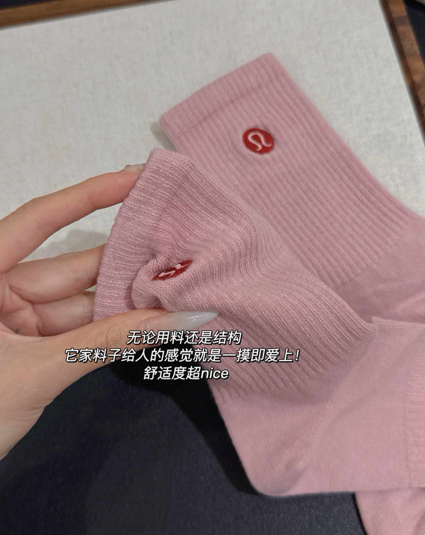 Lulu accessories % cotton 𝟏𝟓% spandex — photo 3
