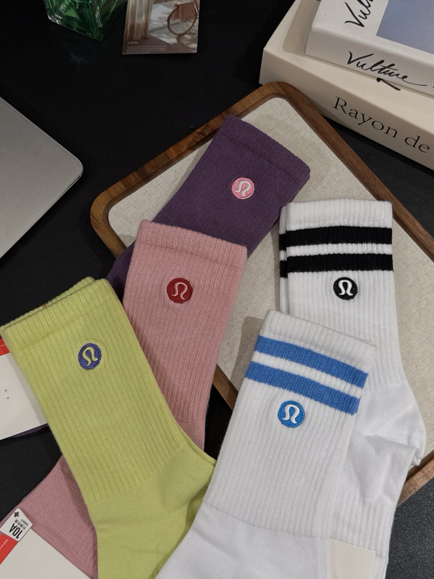 Lulu accessories % cotton 𝟏𝟓% spandex — photo 5