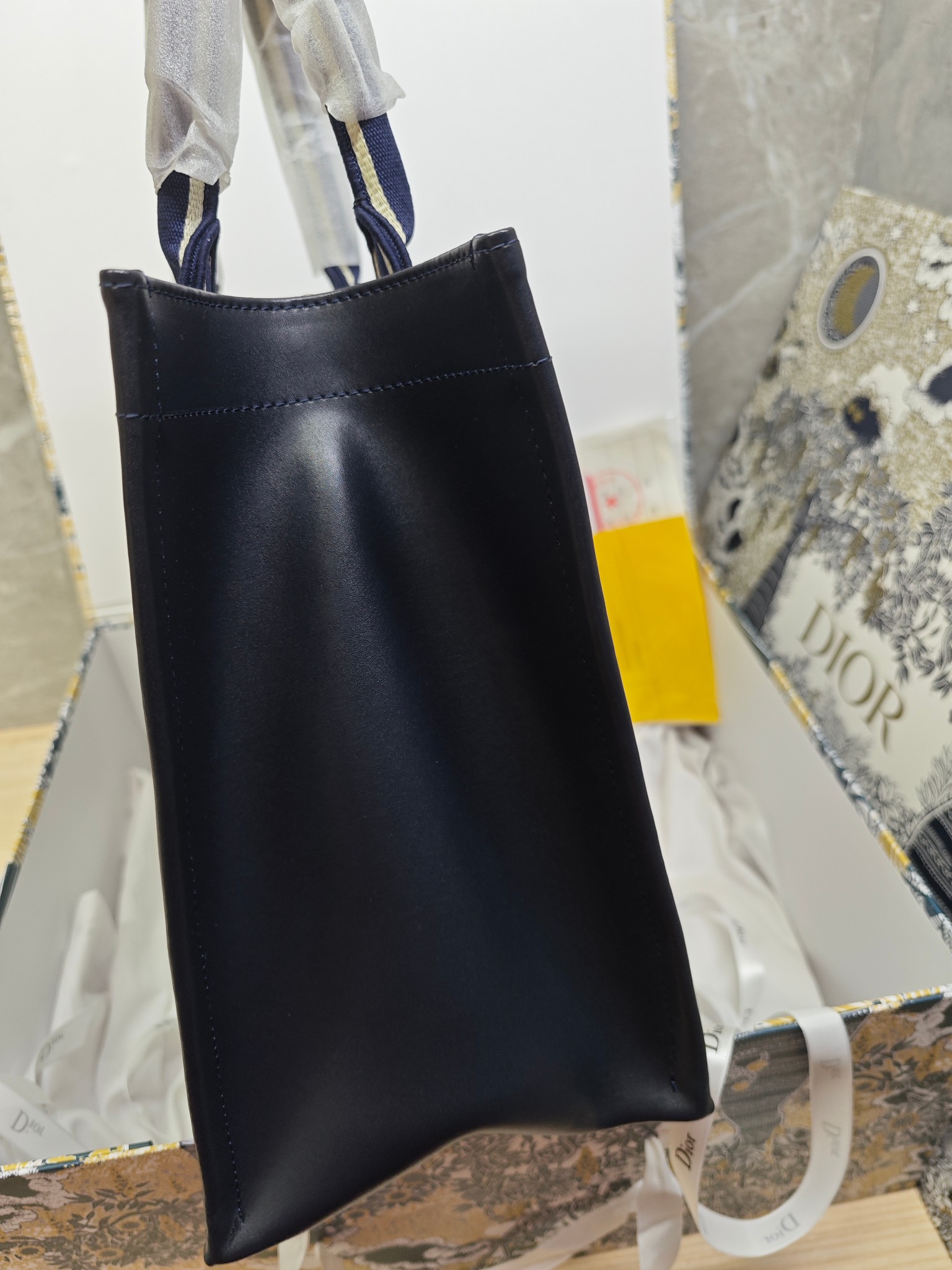 Christian Dior Book Tote Bag, Embroidery, 36cm, Perfect for Daily Essentials 5 a1733727710644 5038