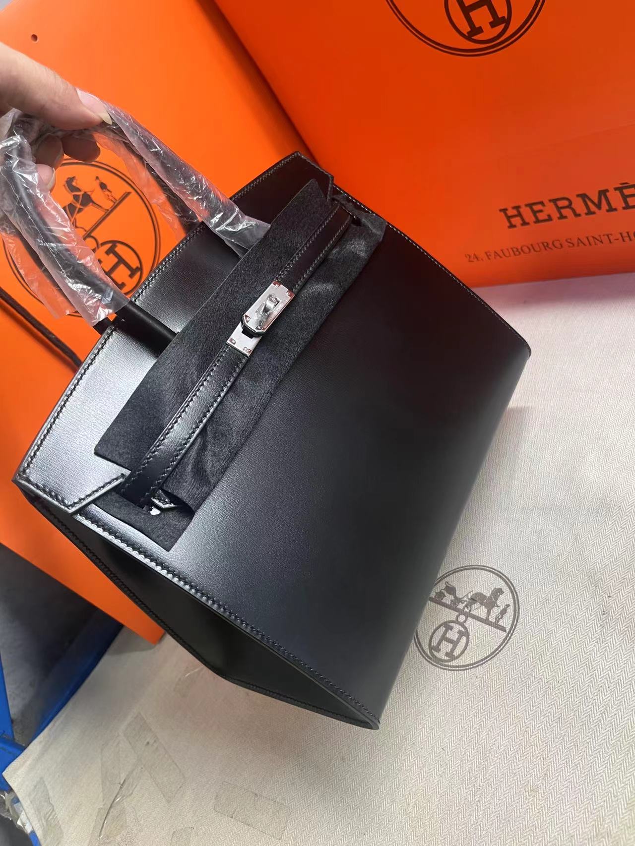 Pedido personalizado platino 25 negro hebilla plateada piel box costura exterior hilo de cera hecho a mano