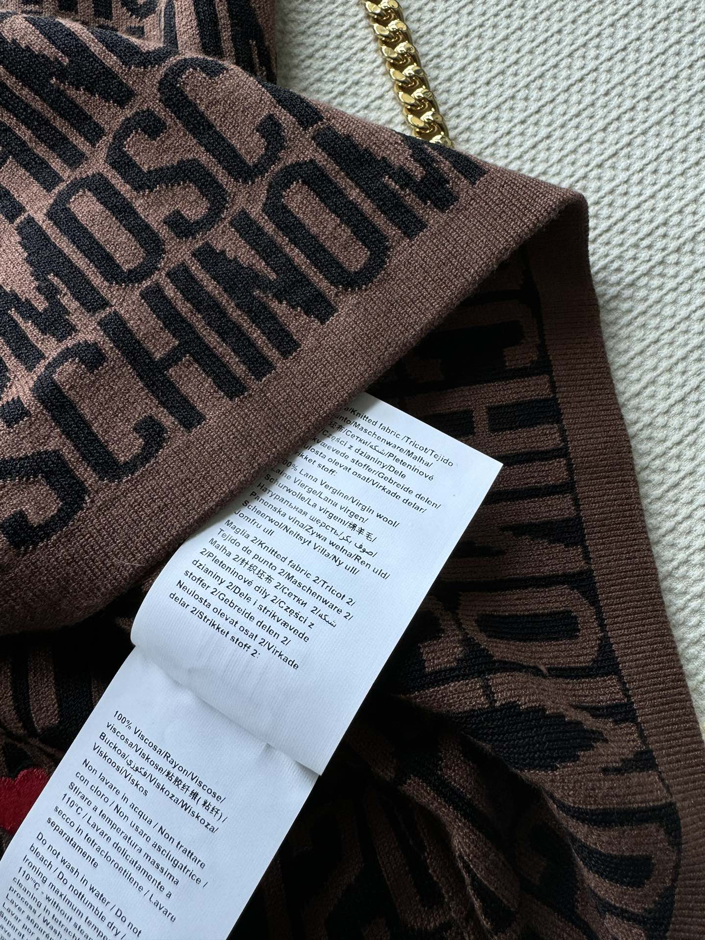 P506 Single-rate female suit packaged with Moschin* new tack, knitting vest SML - 图片 9