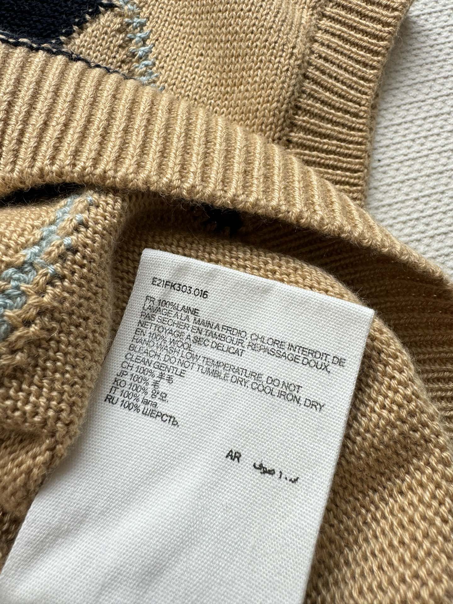 P552 First-Hand Female Suit with Shrink Knitting Vest for Fall/Winter Collection - 图片 9