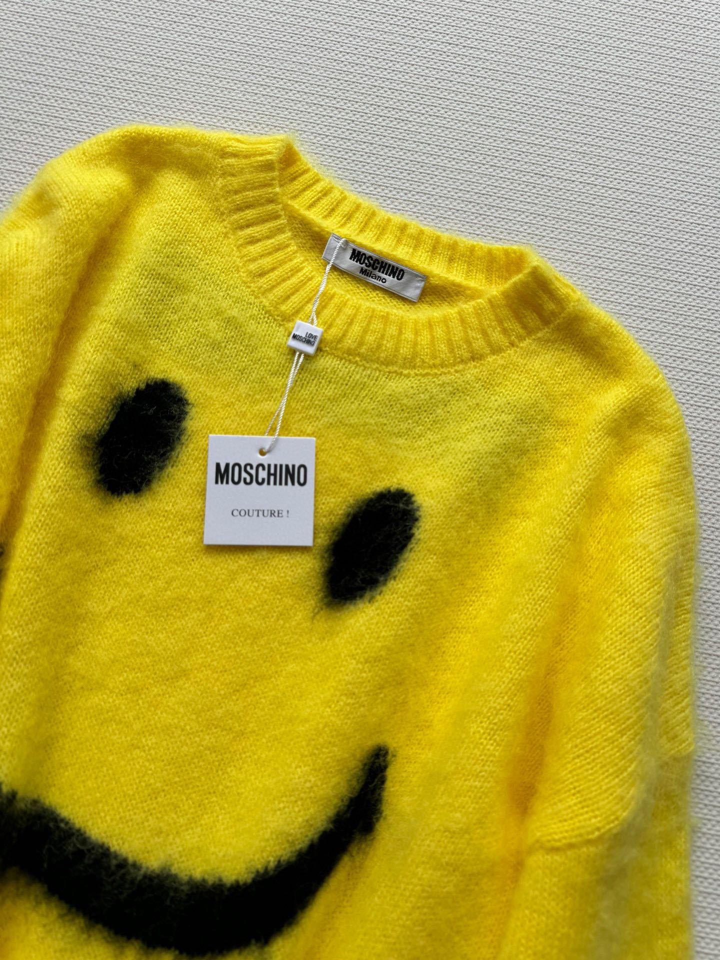 p690 For a bad girl with a new Moschin, a smiley dress, SML. - 图片 5