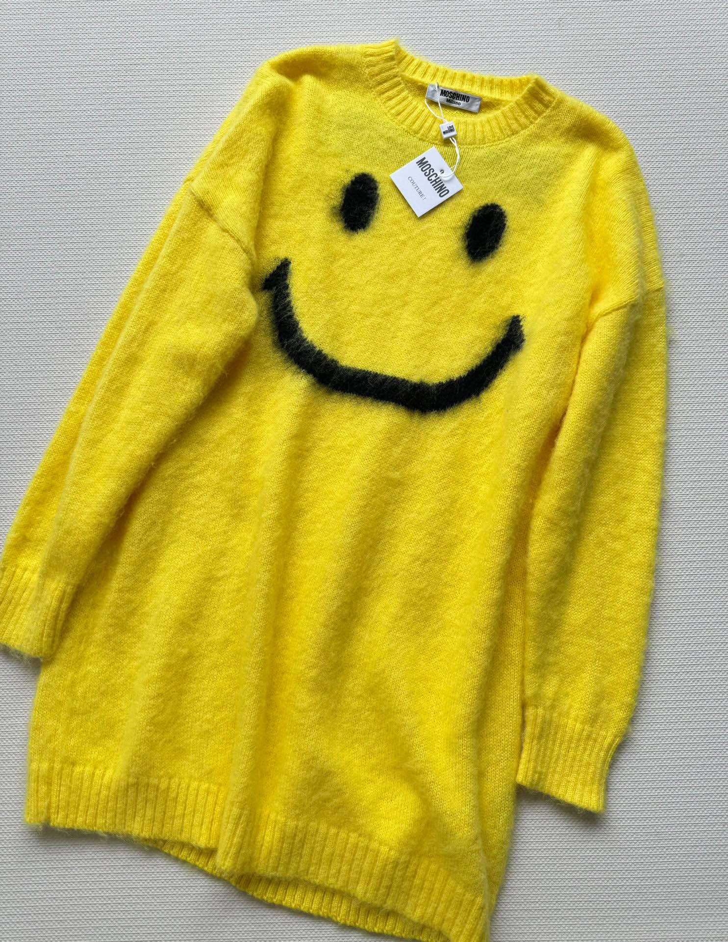 p690 For a bad girl with a new Moschin, a smiley dress, SML. - 图片 4
