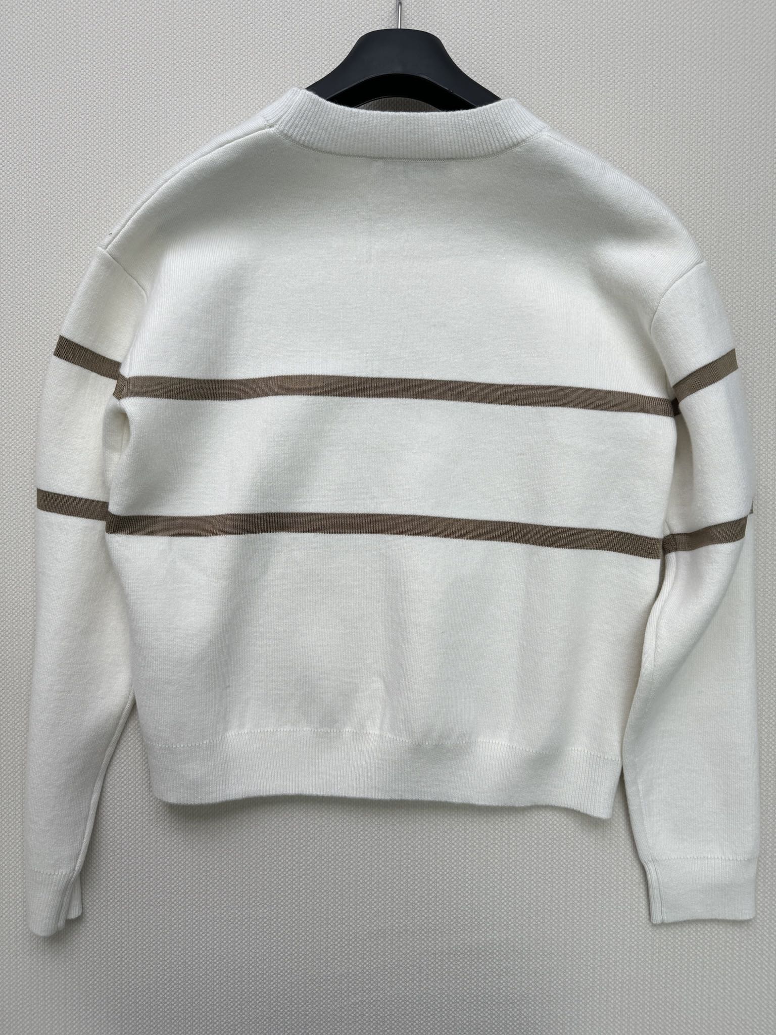 Dio*新款MISSDIOR提花logo羊毛羊绒混纺ＳＭＬ.